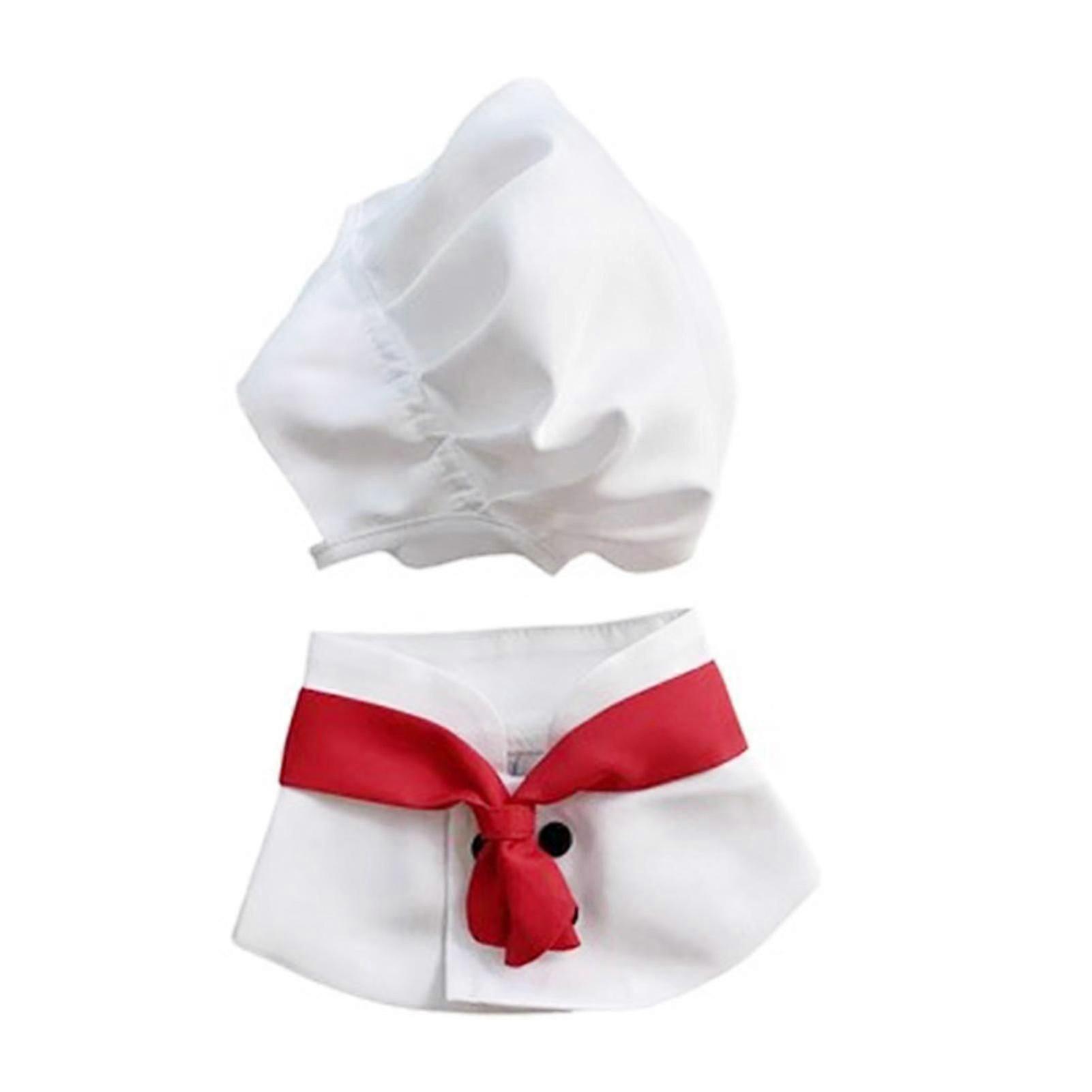 Pet Chef Costume Cute Stylish Size Adjustable Washable Pet Clothing For Cat Dog Hat And Cape