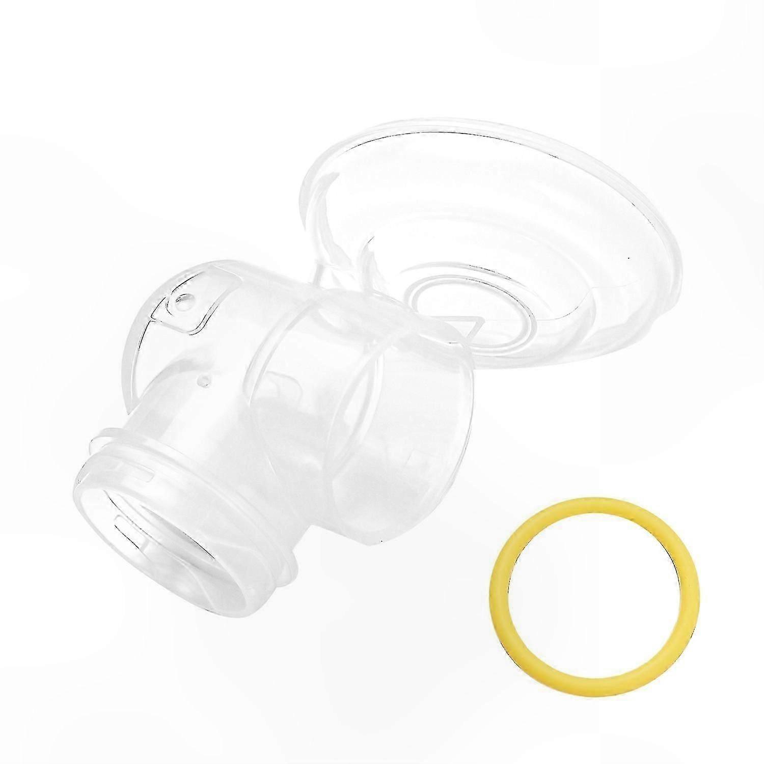Replacement T-Junction Connector and Rubber Seal Ring for Electric Breast Pump Accessory Set