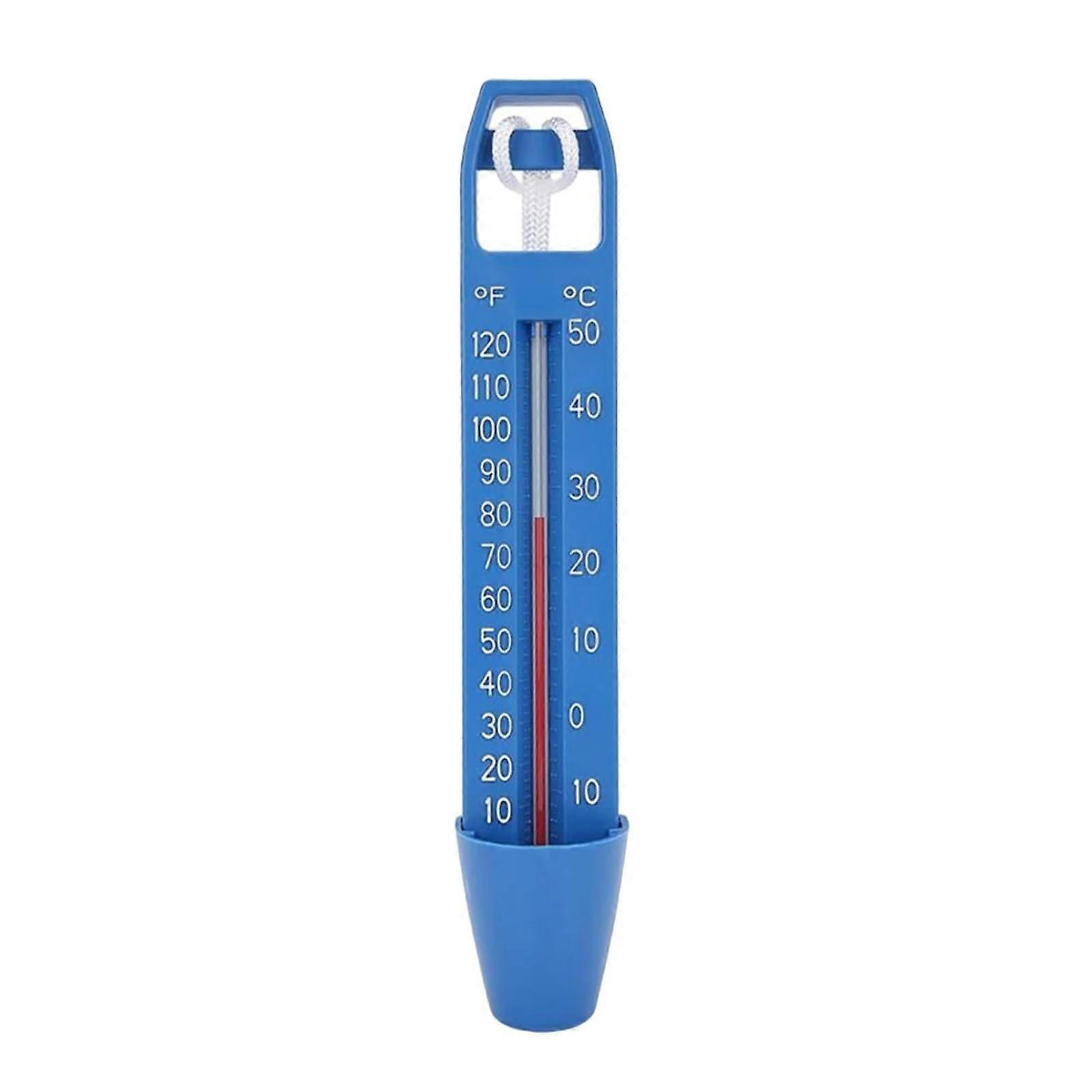 Portable ABS Swimming Pool Thermometer - Multifunctional Hot Tub Water Temperature Gauge, Large Size, Durable Design