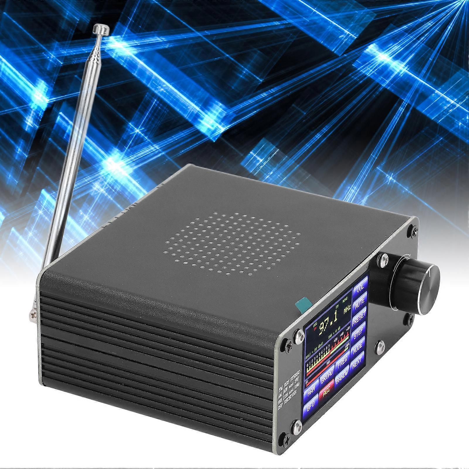 Full Band Radio Receiver FM LW MW SW SSB Portable Handheld Recorder Si4732 2.4in Touch Screen