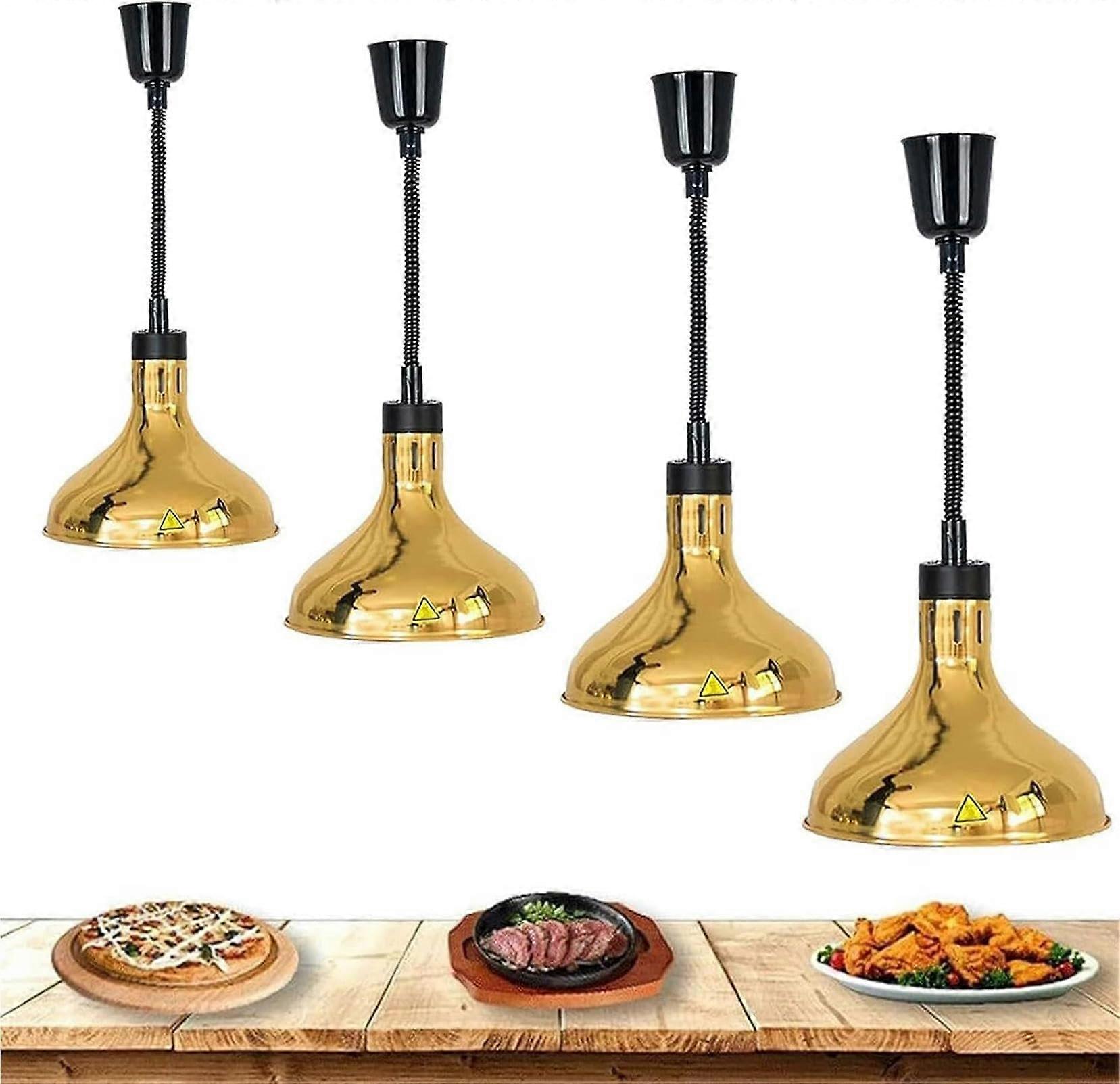 Parts Food Warmer Lamp Hanging Food Heat Lamp Food Warmer Lamp Telescopic Hanging Heating Lamps/ Ref: 3541