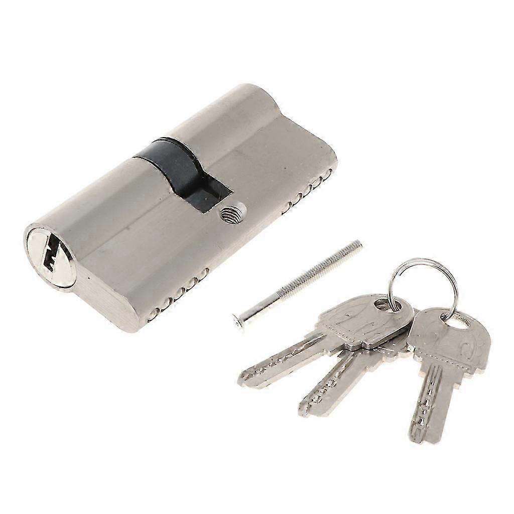 Door Lock Cylinder With 3 Keys Entrance Door Lock Single Open Lock Cylinder