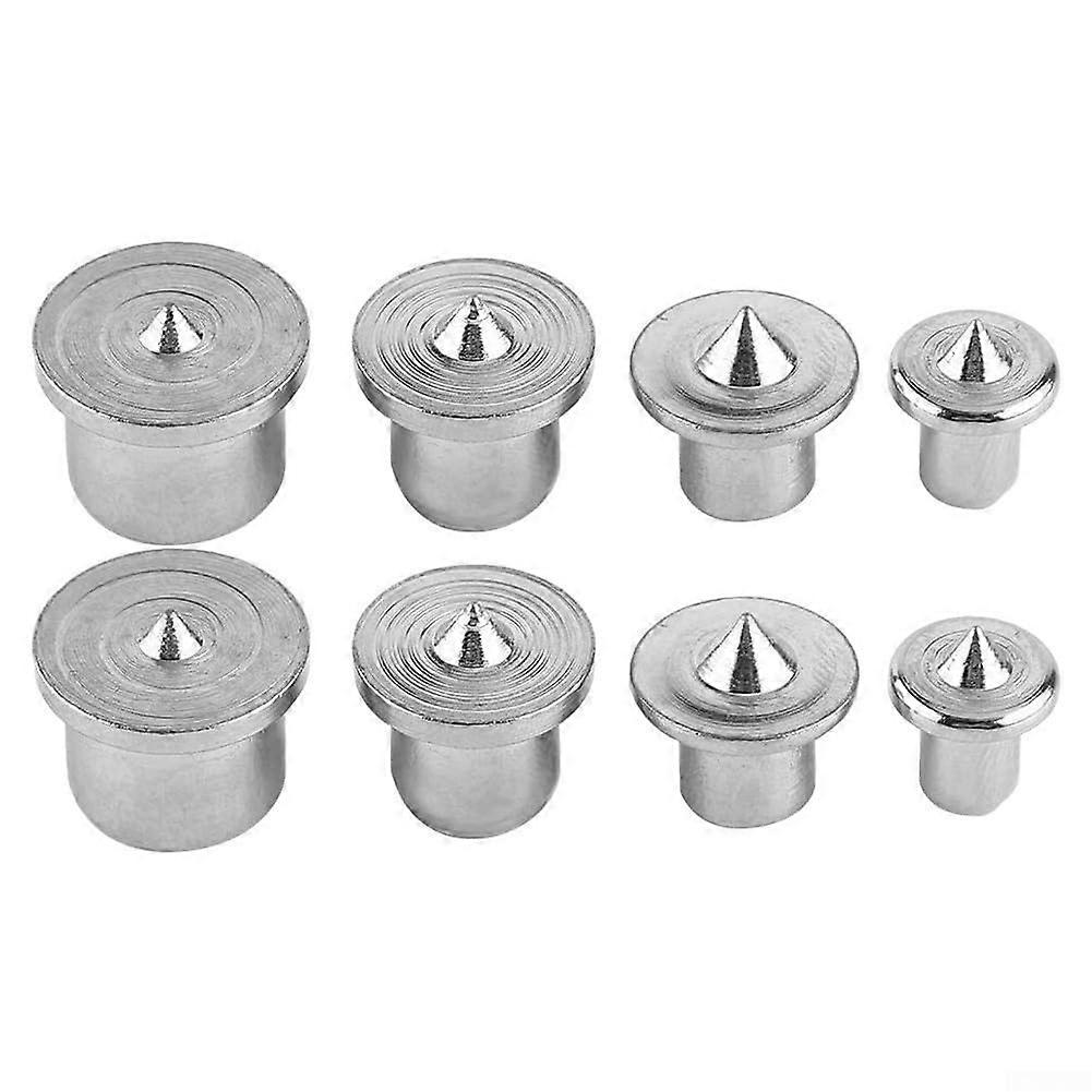 8piece dowel centering tip set for precise woodworking and DIY solutions (8 pieces hollow)