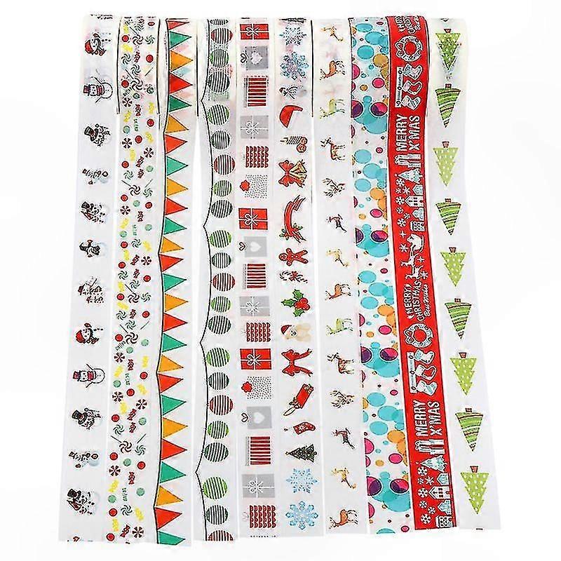 10 Pieces of Decorative Tape for DIY Projects