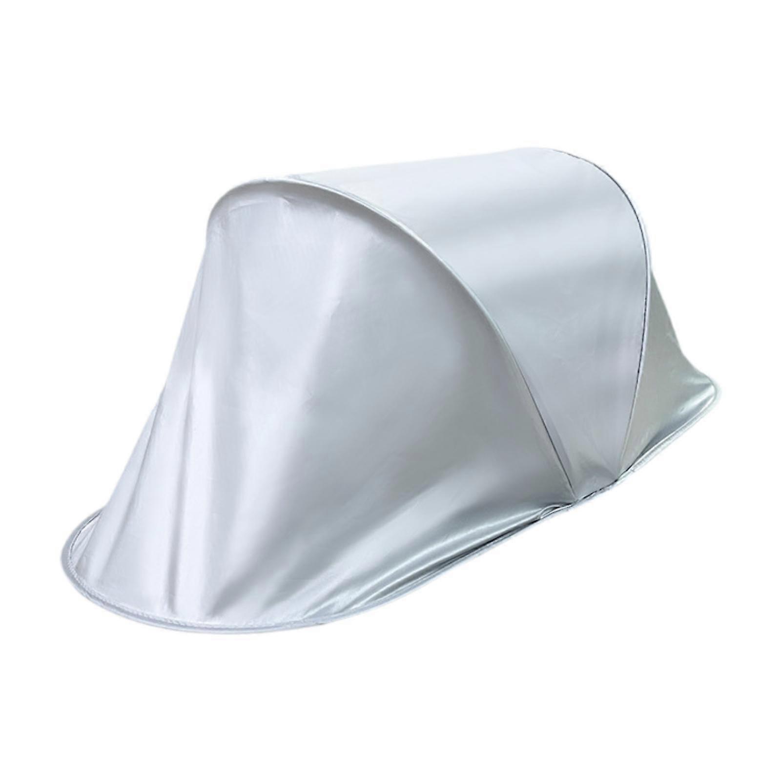 Seat Cover Riding Sun Protection Protector with Elastic Strap Folding Shield