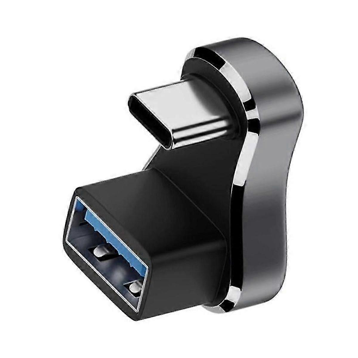 180 Degree Angle USB C Adapter USB-C PD Charging Tablet USB C U Shape Converter suitable for Accessories, C-A 10G 36W