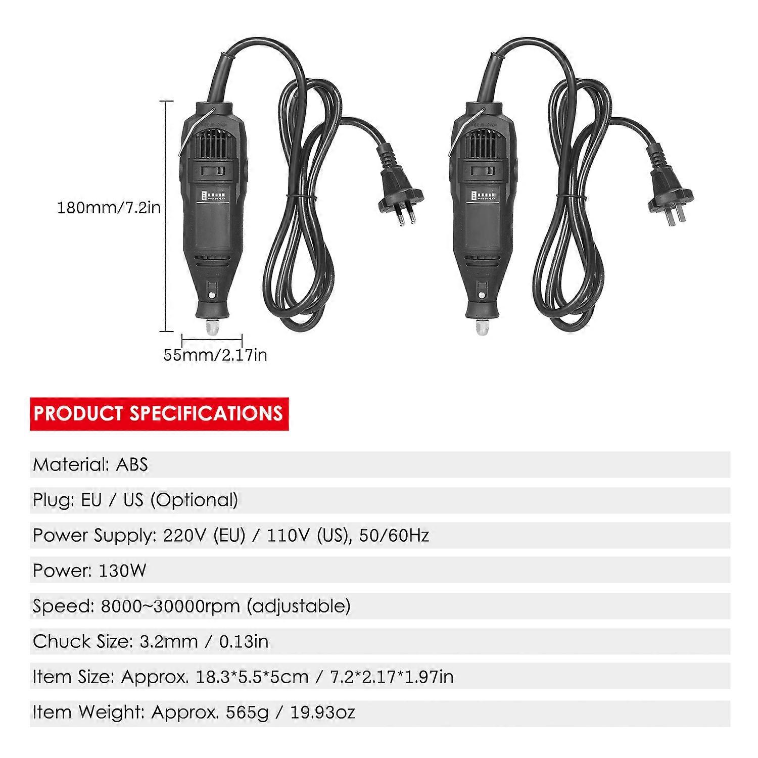 Handheld Chainsaw Sharpener Portable Chain Grinder Electric Saw Electric Grinding Tool Sharpener Set with Grinding Head + Angle Guide 220V EU Plug