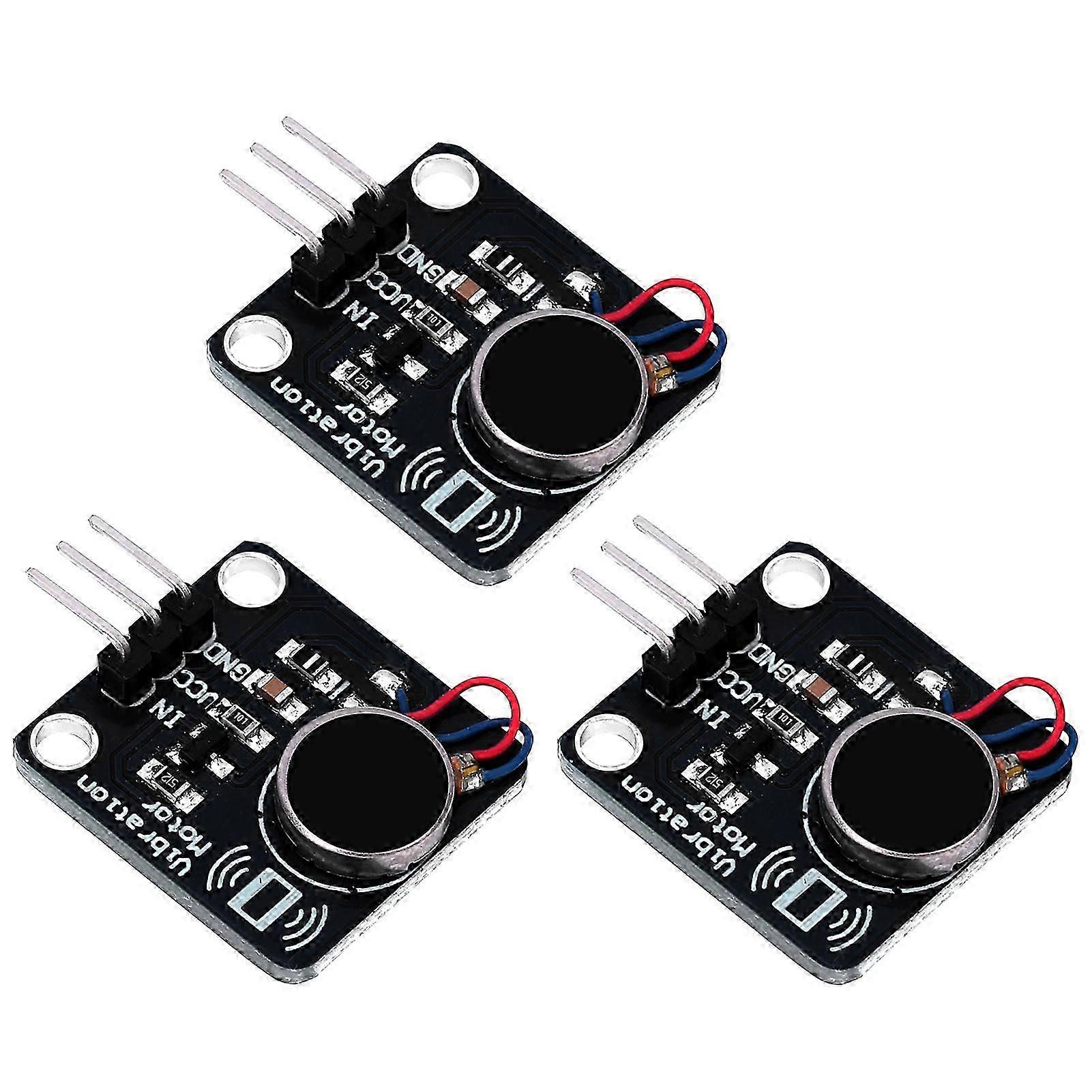 3pcs Vibration DC-Motor Module DC5V 9000rpm Mobile Phone Module for Vibration Reminders
