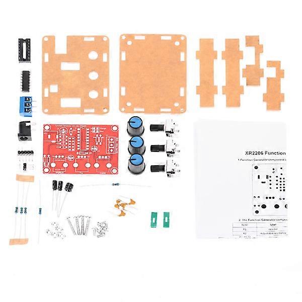 Signal Generator XR2206 High Precision Sine/Triangle/Square Output 1Hz-1MHz Adjustable Frequency Amplitude DIY Kit