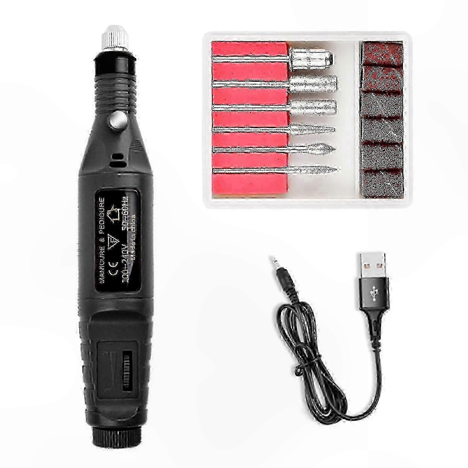 Electric Nail Filing Tool for Manicure and Pedicure - Suitable for Thick Toenails