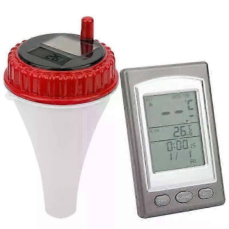 waterproof digital thermometer wireless for swimming pool solar