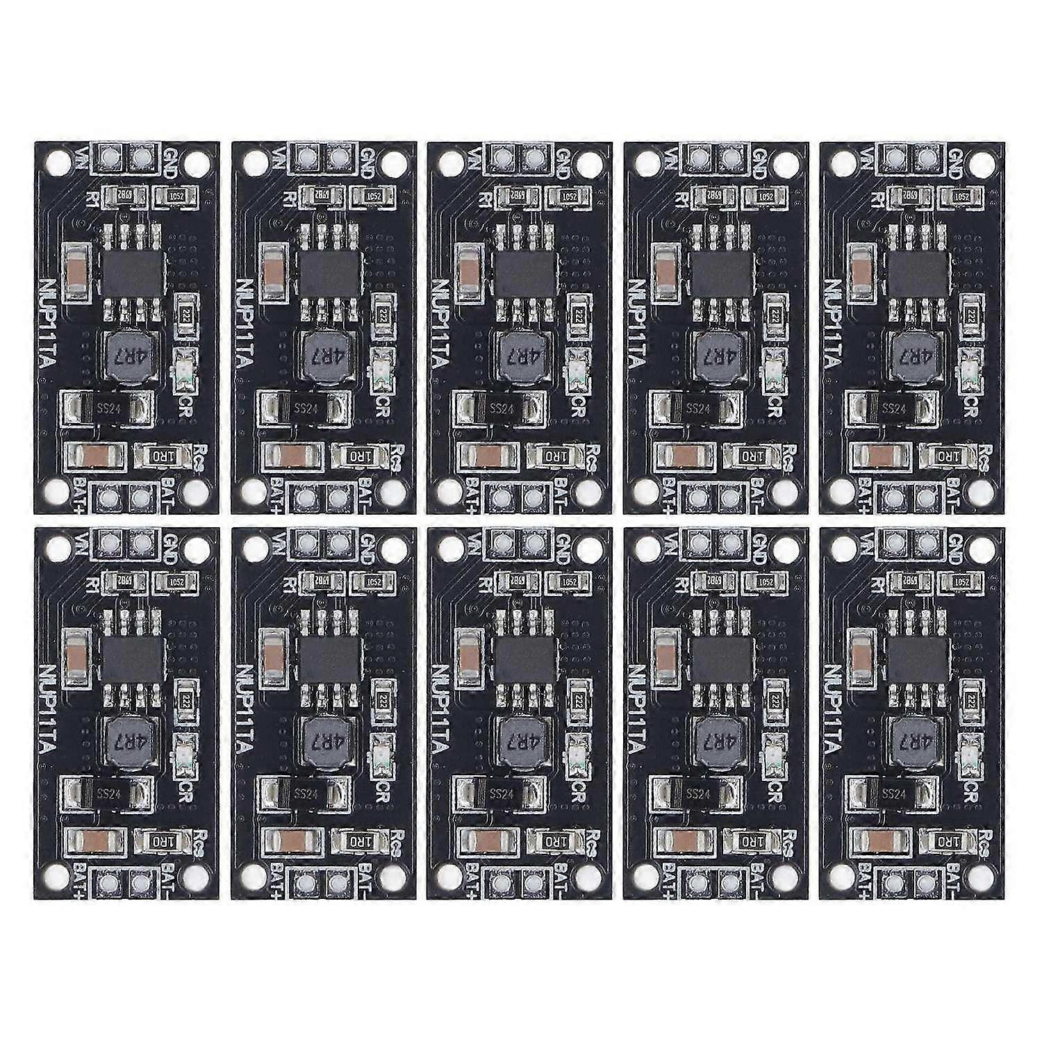 2025 Latest Model 10Pcs Battery Charging Module Board 8S Nickel Hydrogen