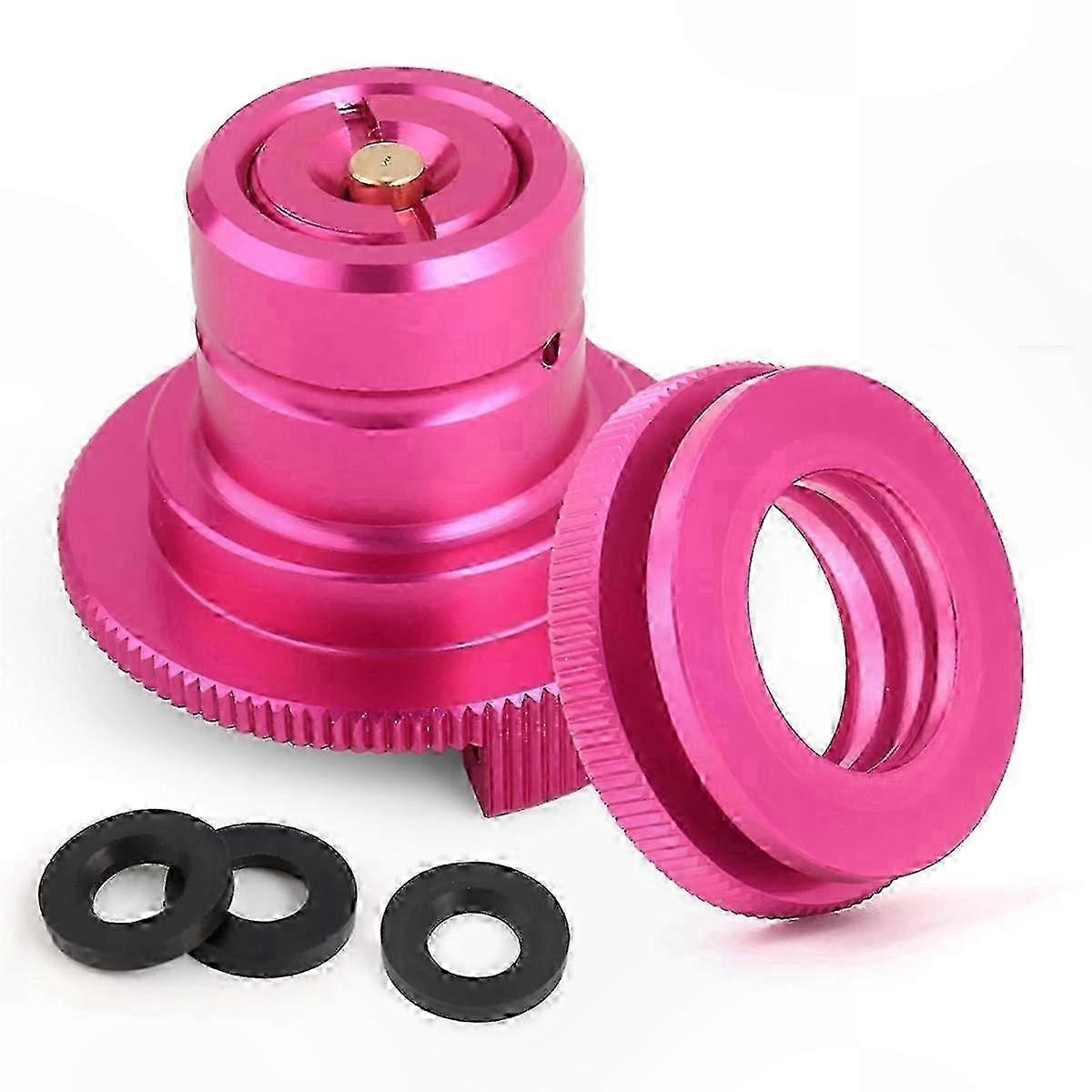 CO2 Adapter for Soda Machines, Compatible with TR21-4 Purple-Red Tanks and Bottles