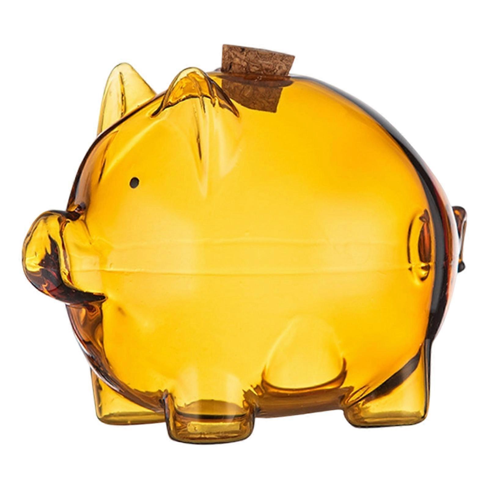 Borosilicate Glass Money Saving Container 2.3inch Tall Multifunctional