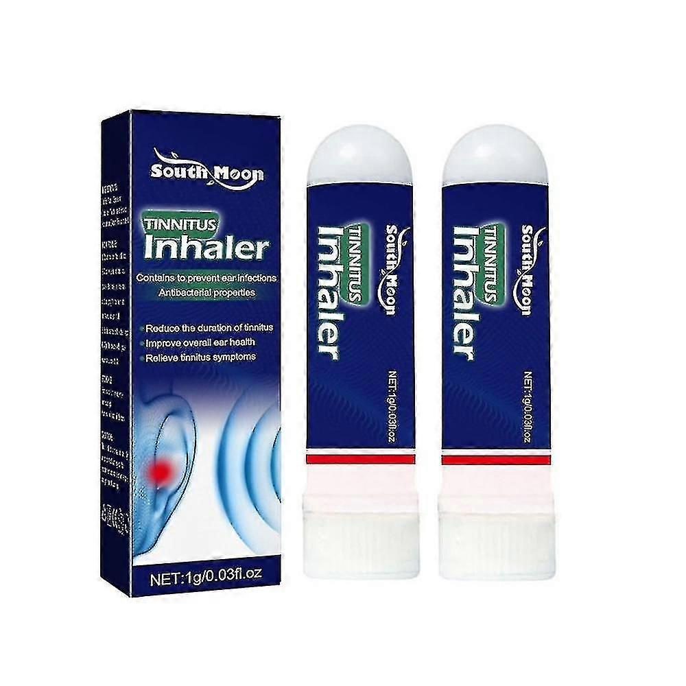 2Pcs Echo Ease Ear Ringing Relief Treatment Inhaler Relieve Deafness Tinnitus Itching Earache Ear Hard Hearing Treatment Health Care