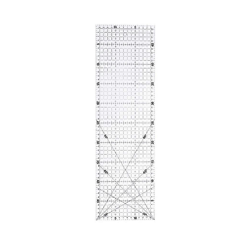 for Patchwork Ruler Sewing Template Acrylic Household Piecing Measuring Tool