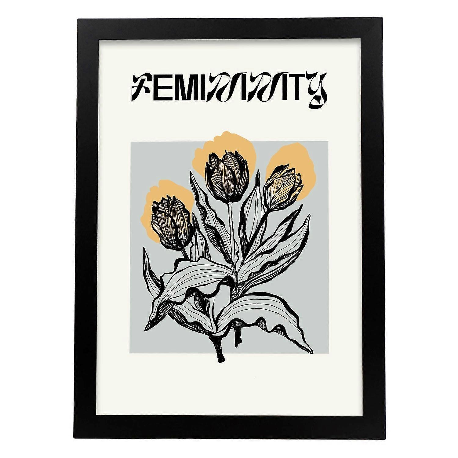 Affiche sur la féminité