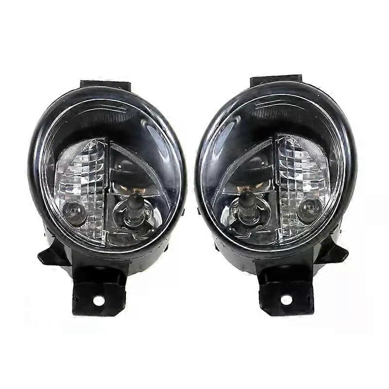 Front Bumper Fog Light Anti Fog Lamp Daytime Running Lights Double Bulb For NISSAN Tiida 2016-2019 New Style