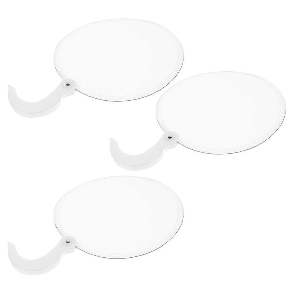 Round Folding Fan for Kids Creative DIY Art Projects 12Pcs Set