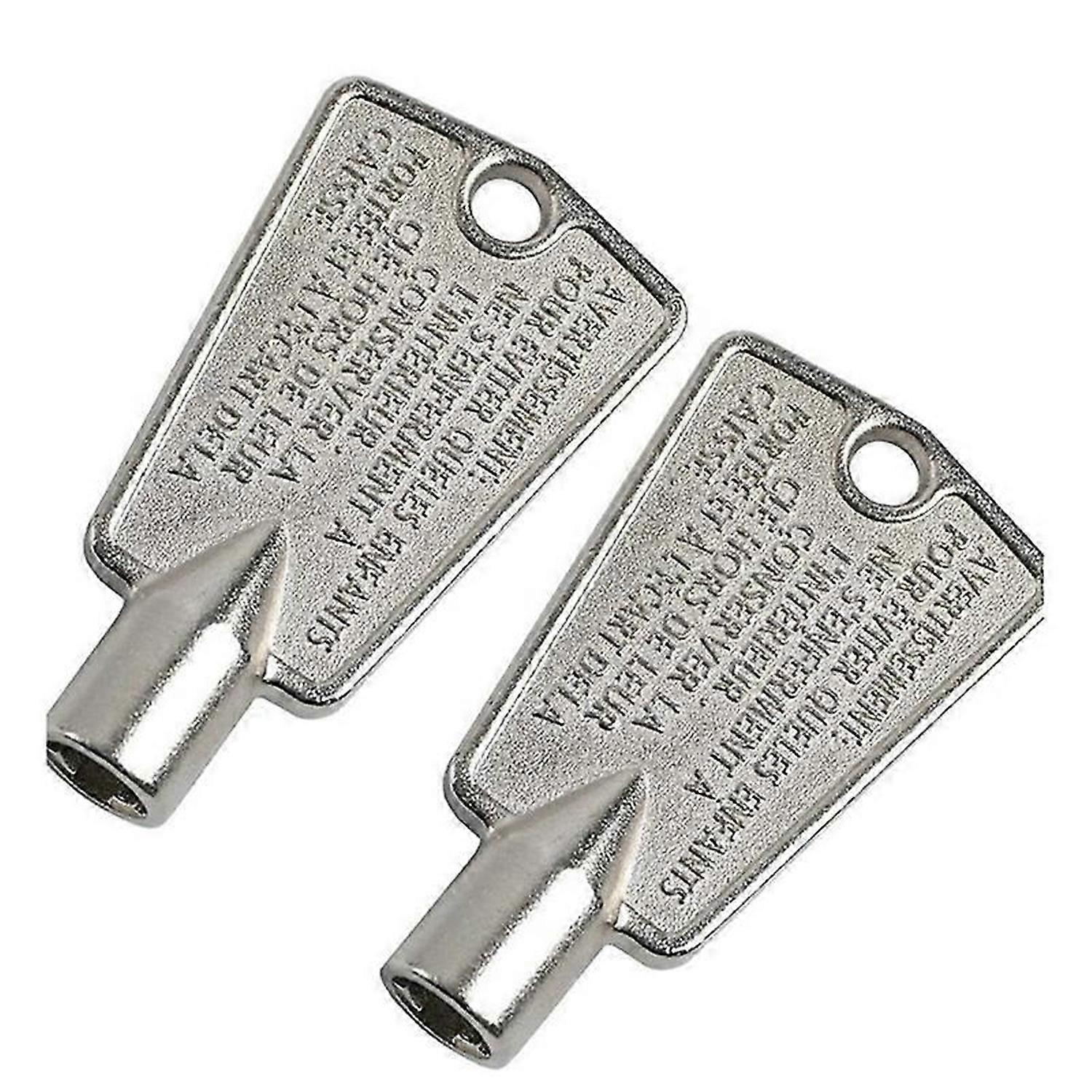 2Pcs Freezer Door Key for 216702900