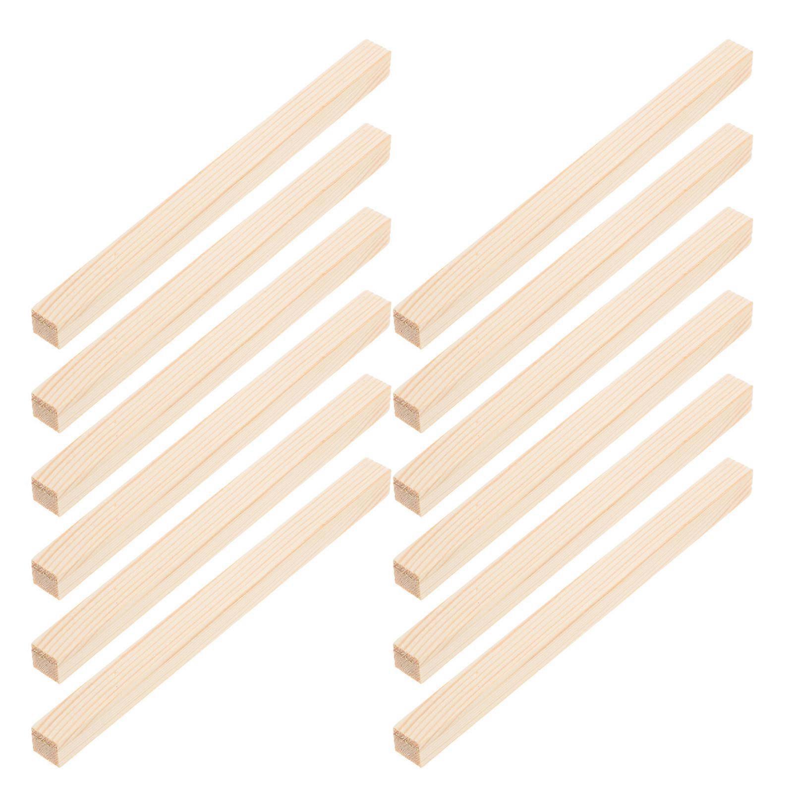 Wooden Dowels for Crafts Square Wood Dowels Including 100Pcs for Projects