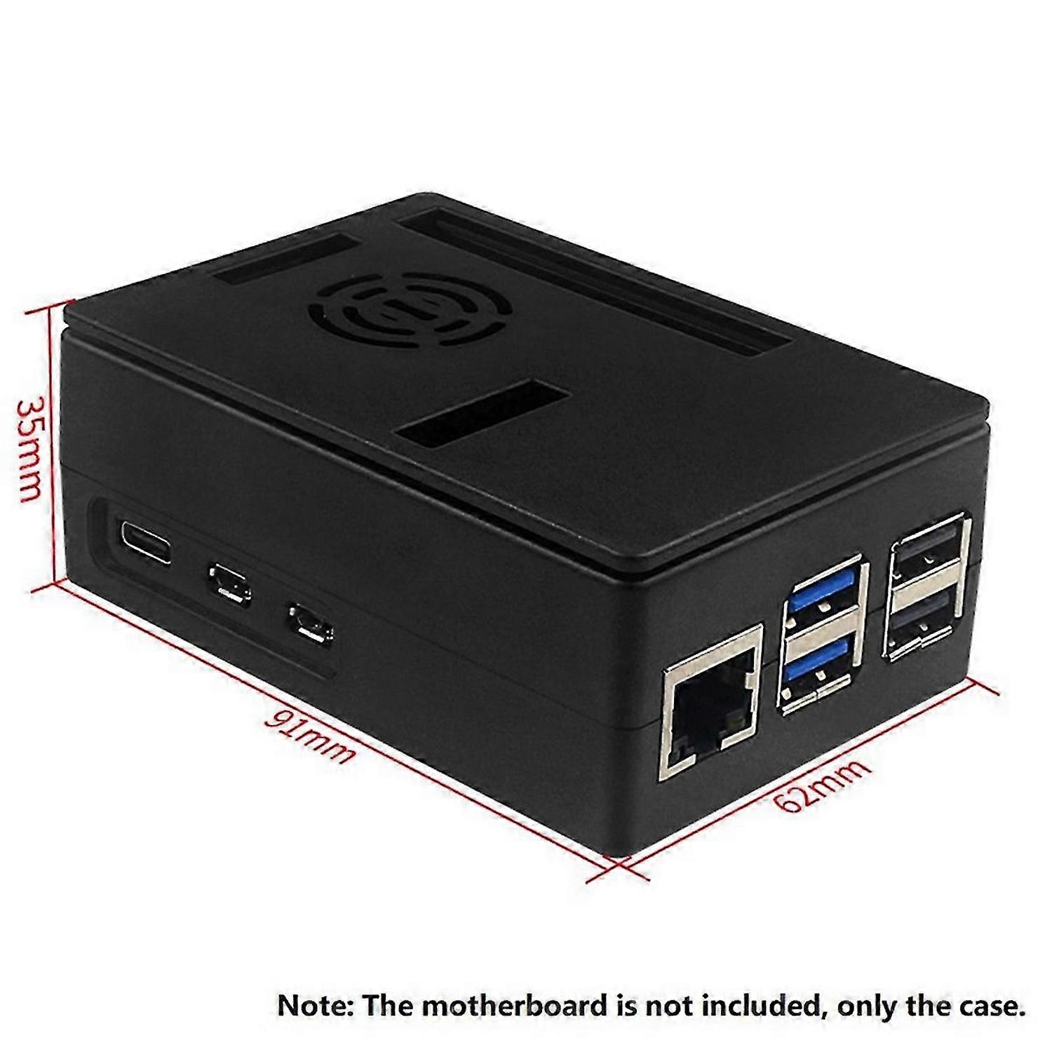 ABS Case Plastic Shell with Cooling Fan + 3.5 Inch Display Screen