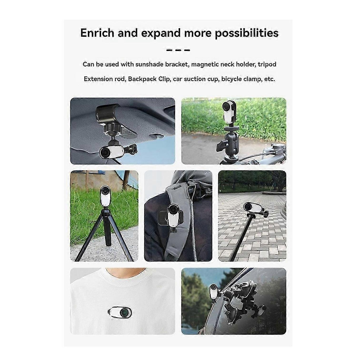 For Insta360 GO 3 Camera Frame Adapter, Extension Mount