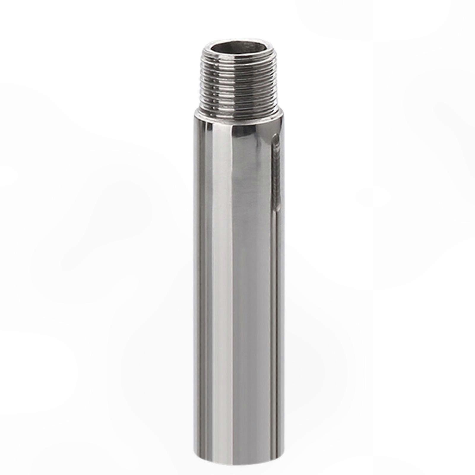 Flexible Height Shower Arm Extension - 1/2 Inch Metal Pipe for Adjustable Water Flow Control