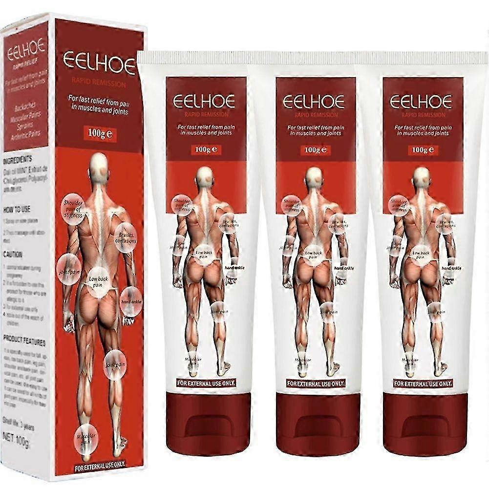 2025 كريم عظام المفاصل ، كريم مكثف للظهر والرقبة واليد والقدمين والركبة والعضلات وزيت تدليك الكتف 100 جرام