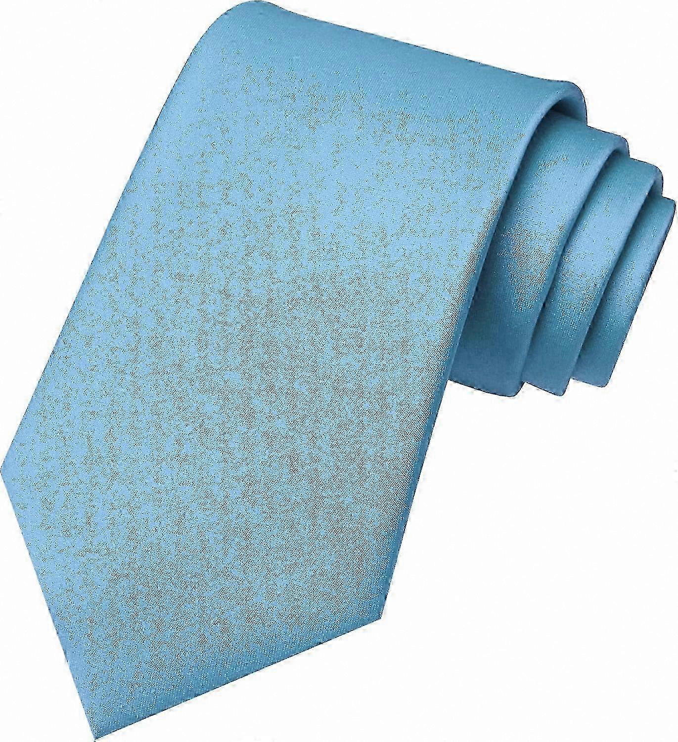 Plain Color Men's Tie for Business, Formal Events, Weddings, and Office Attire