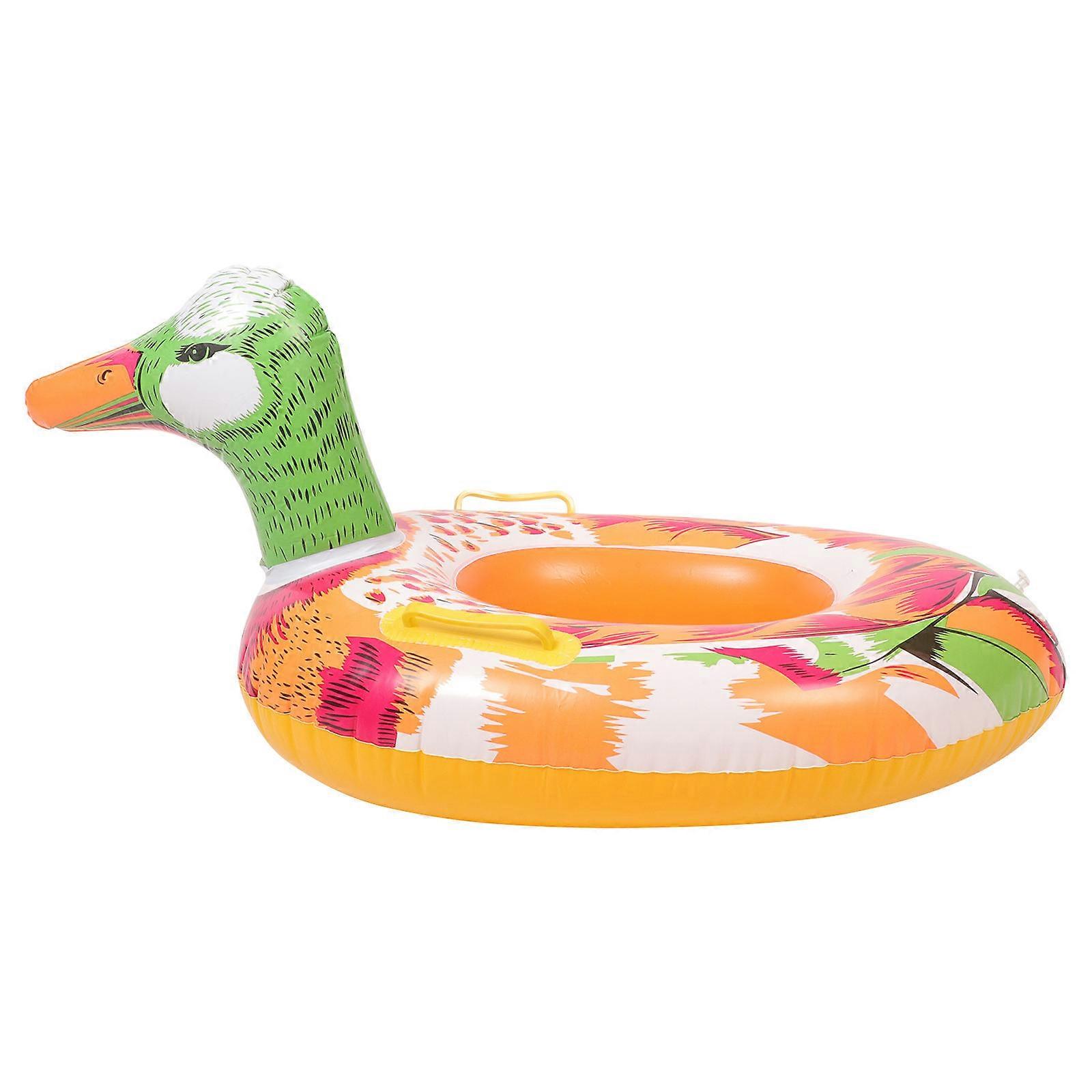 Animal Swimming Ring Inflatable Pink Swim Ring for Swiming