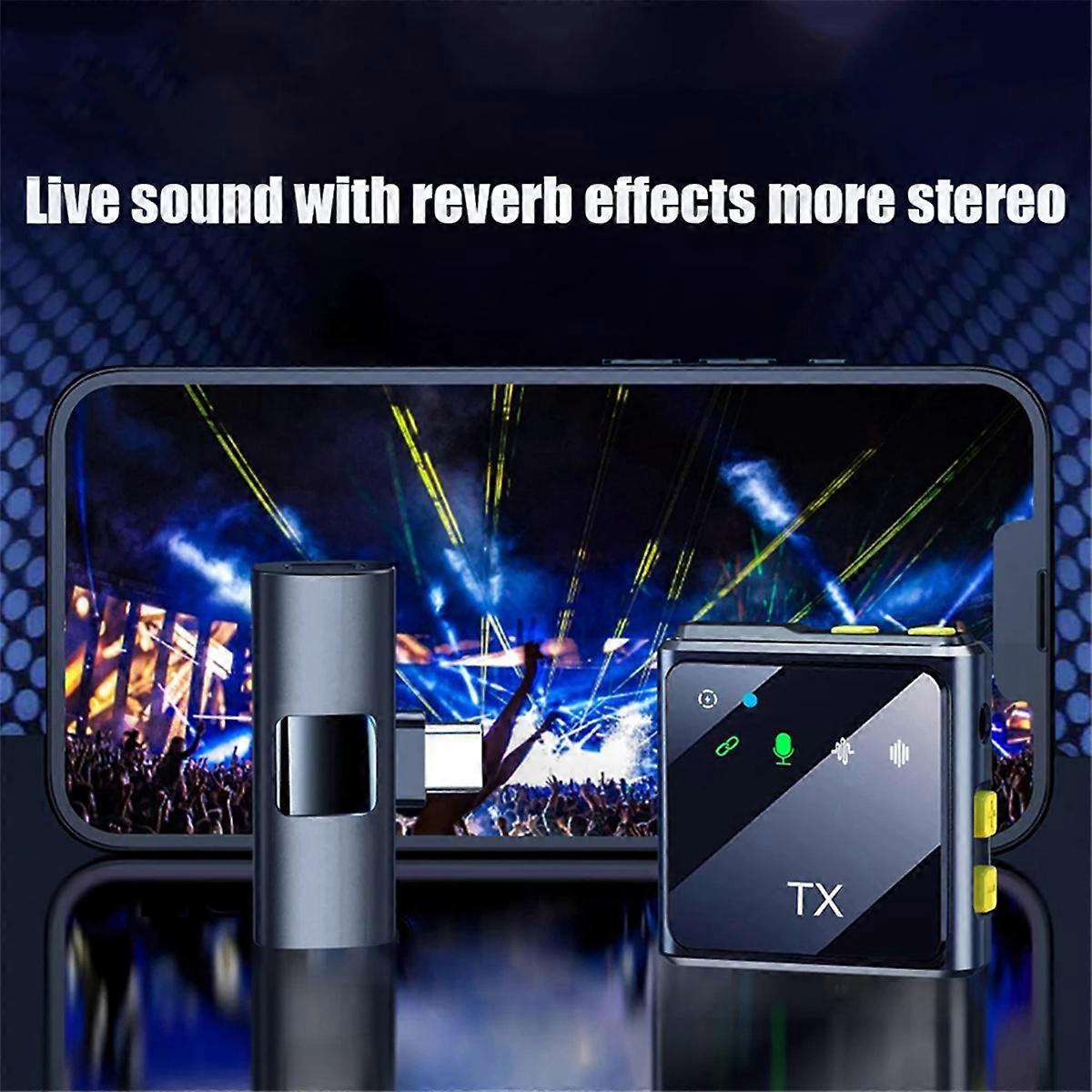 Intelligent Noise Reduction 2.4G Chip Lavalier Microphone