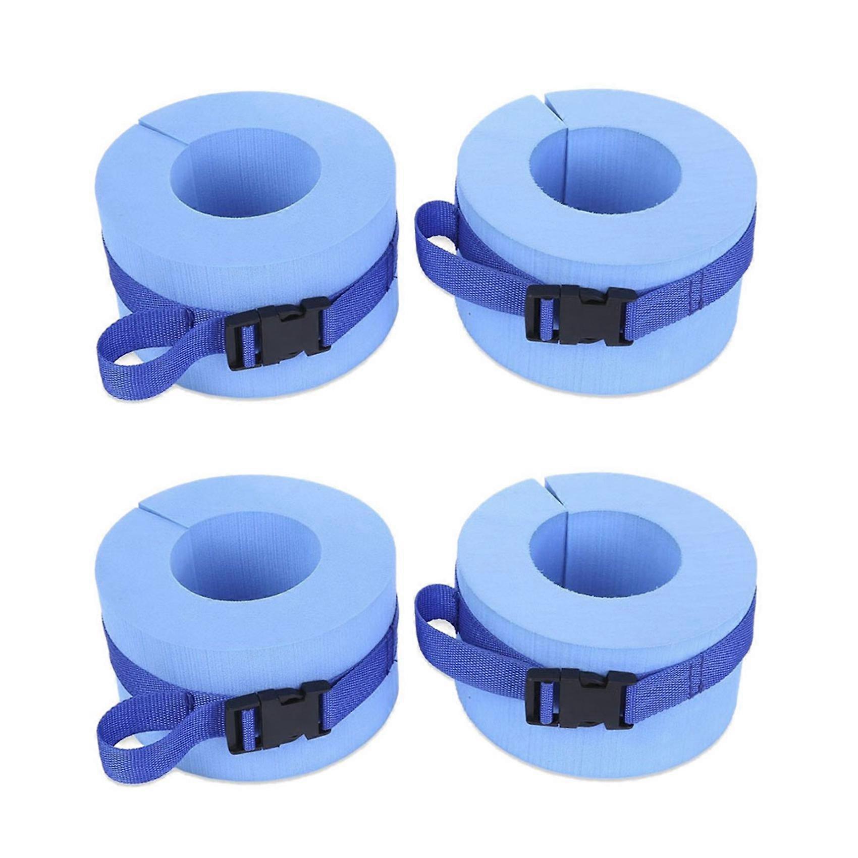 4X Swimming Weights Aquatic Cuffs Water Aerobics Float Ring Fitness Exercise Set Workout Ankles Arms