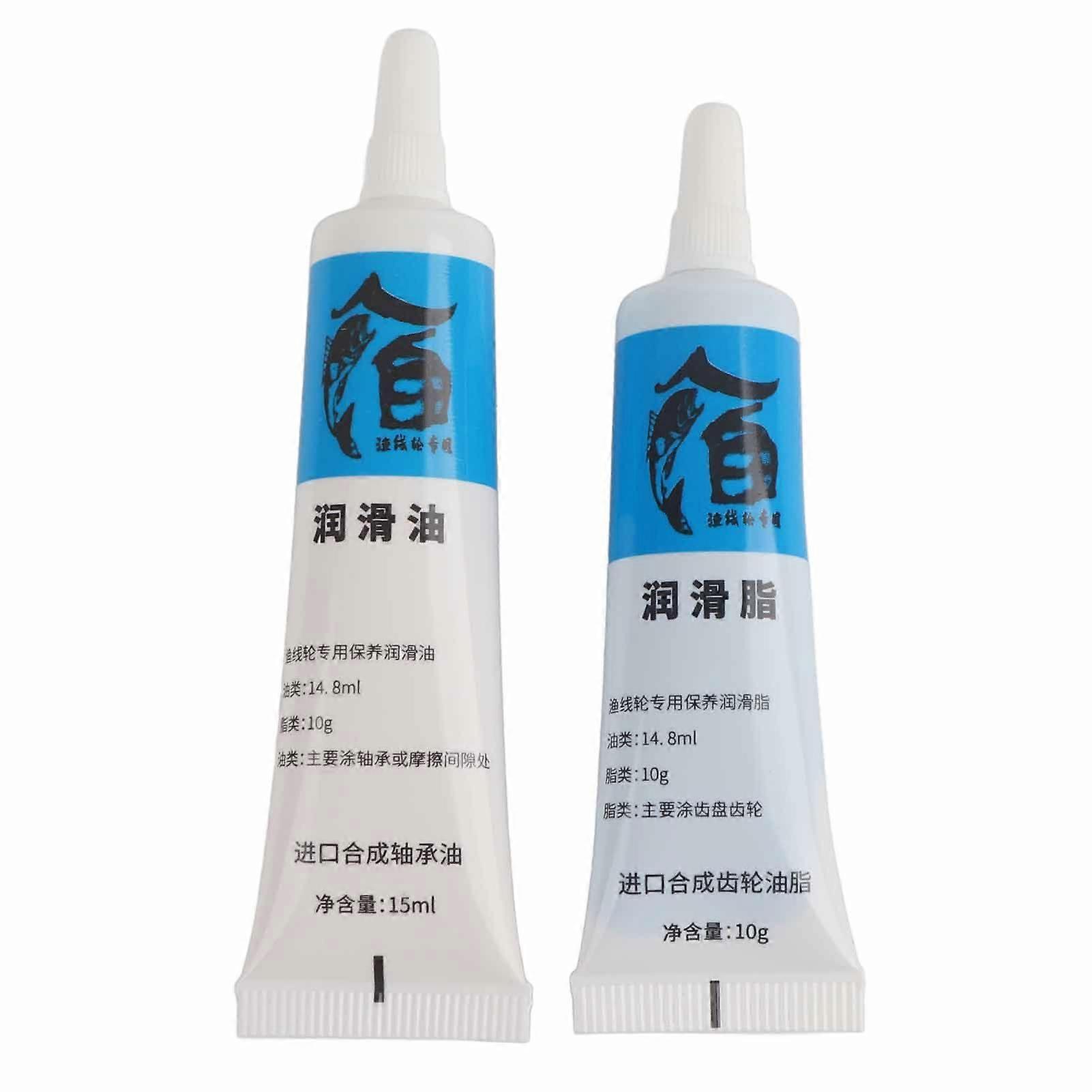 Fishing Reel Maintenance Tools Kit Lubricant Oil Grease Set