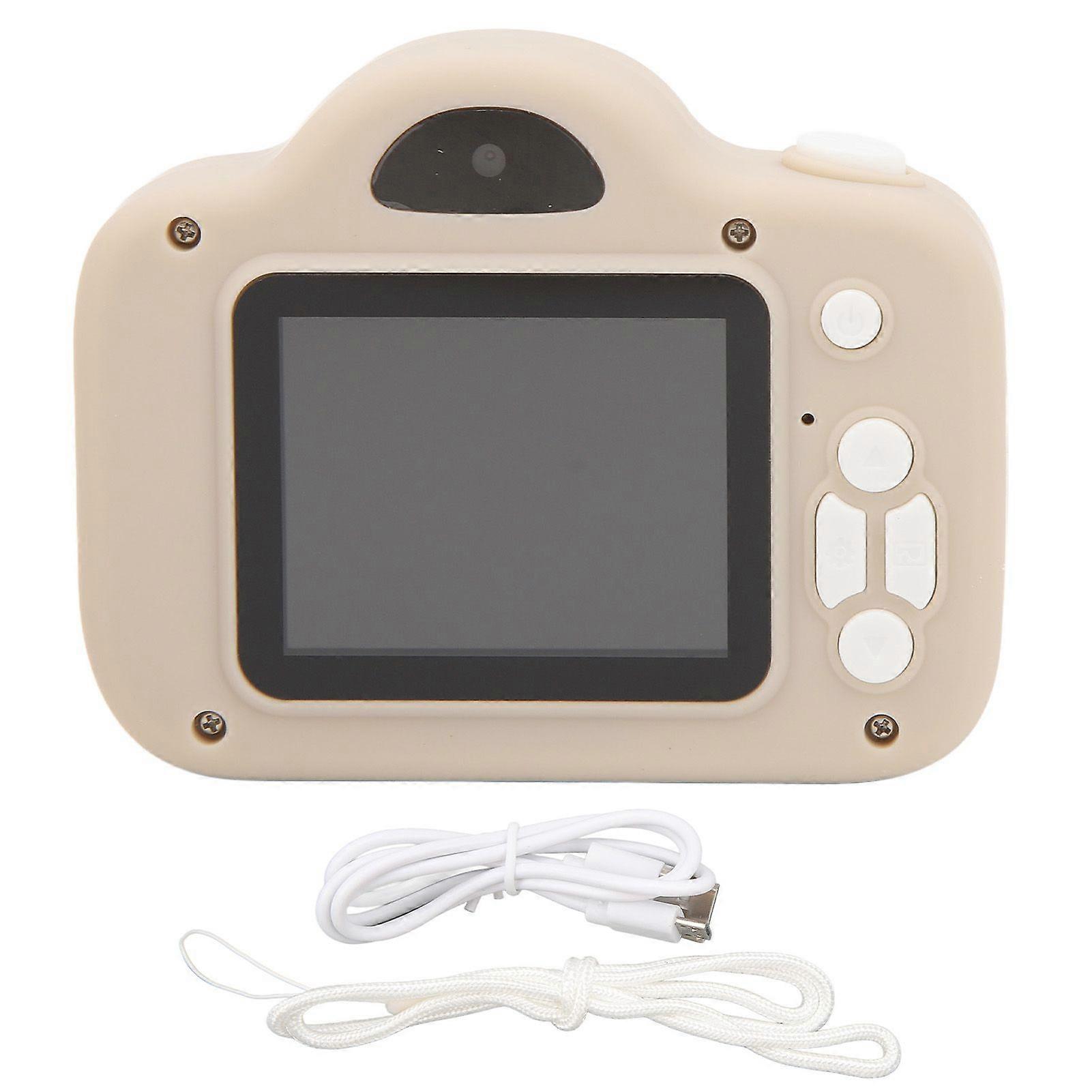 Kids Camera HD 2in IPS Screen 20MP Photo 1080P Video Camera Toy for Playing Photography Grey