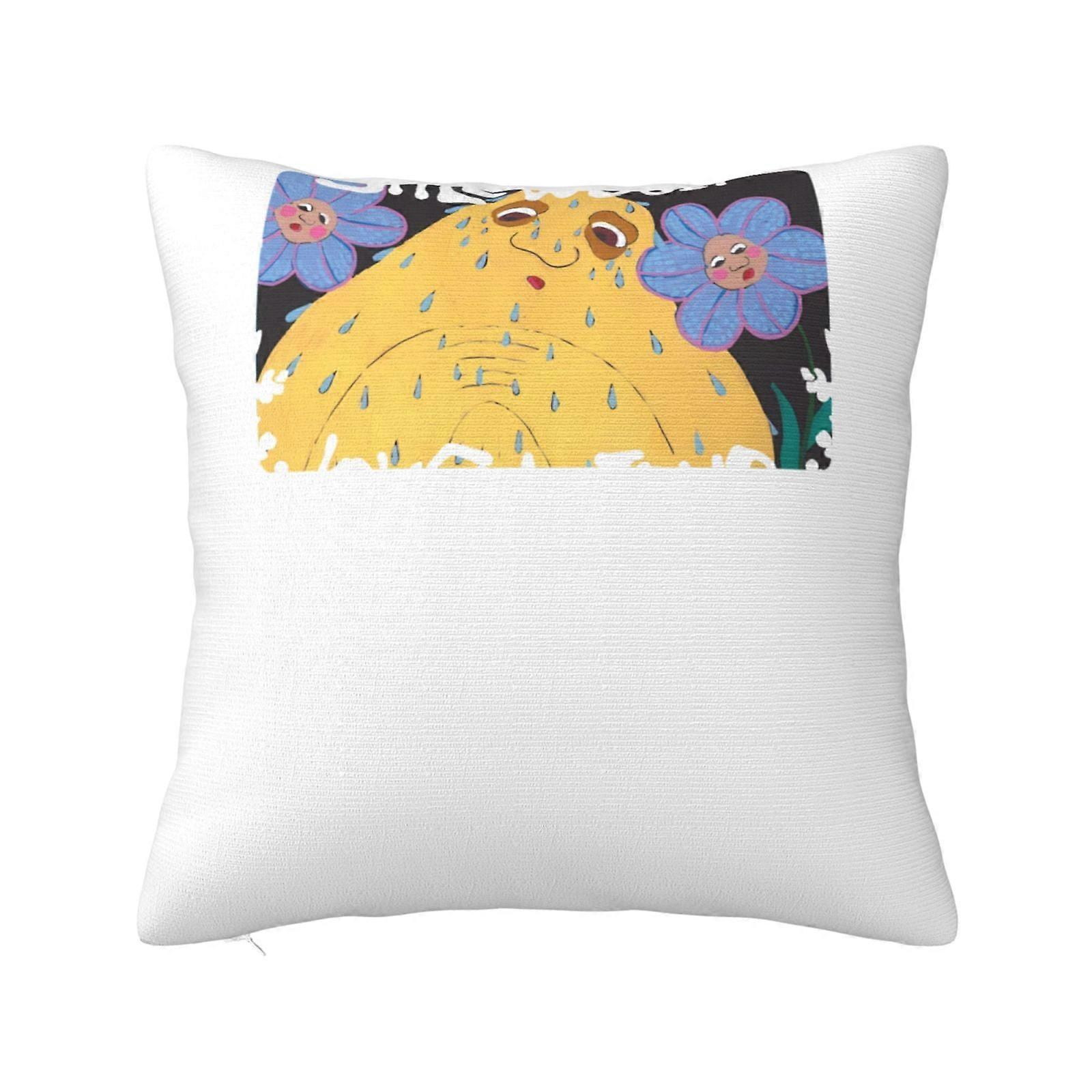 Still Woozy Super Soft Pillow Case Cover with Zipper for Bedroom, Sofa, Couch,Cozy Fuzzy Pillow Shams for All Seasons Square Pillow