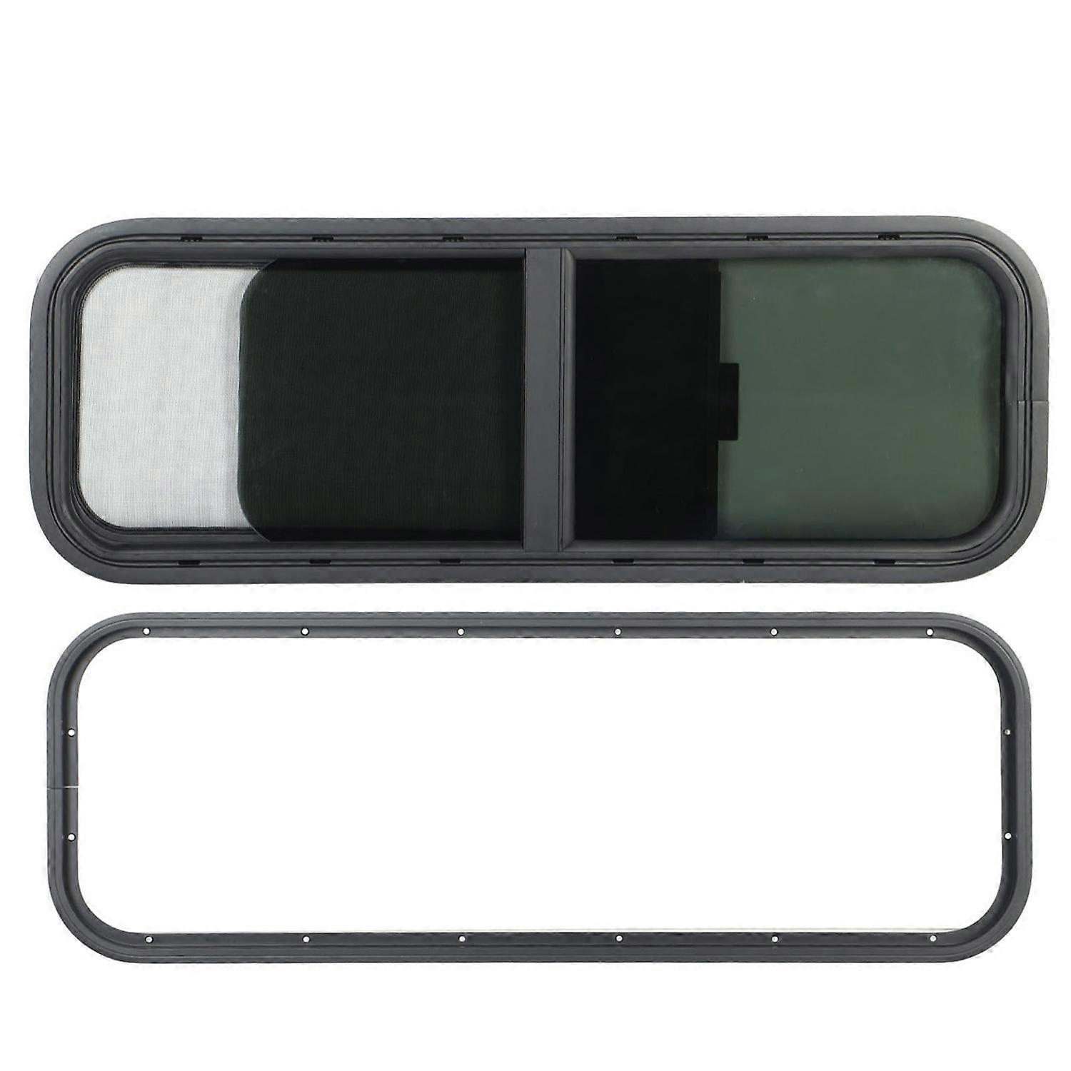 Feature:
1. WIDE APPLICATION: Sliding window, fully airtight window can keep your camper cold in sum