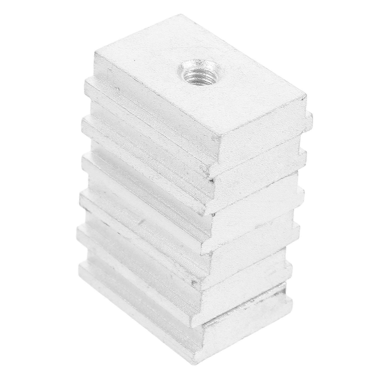 Aluminum Woodworking Sliding T Slot Track Slider Handle for 6Pcs Use