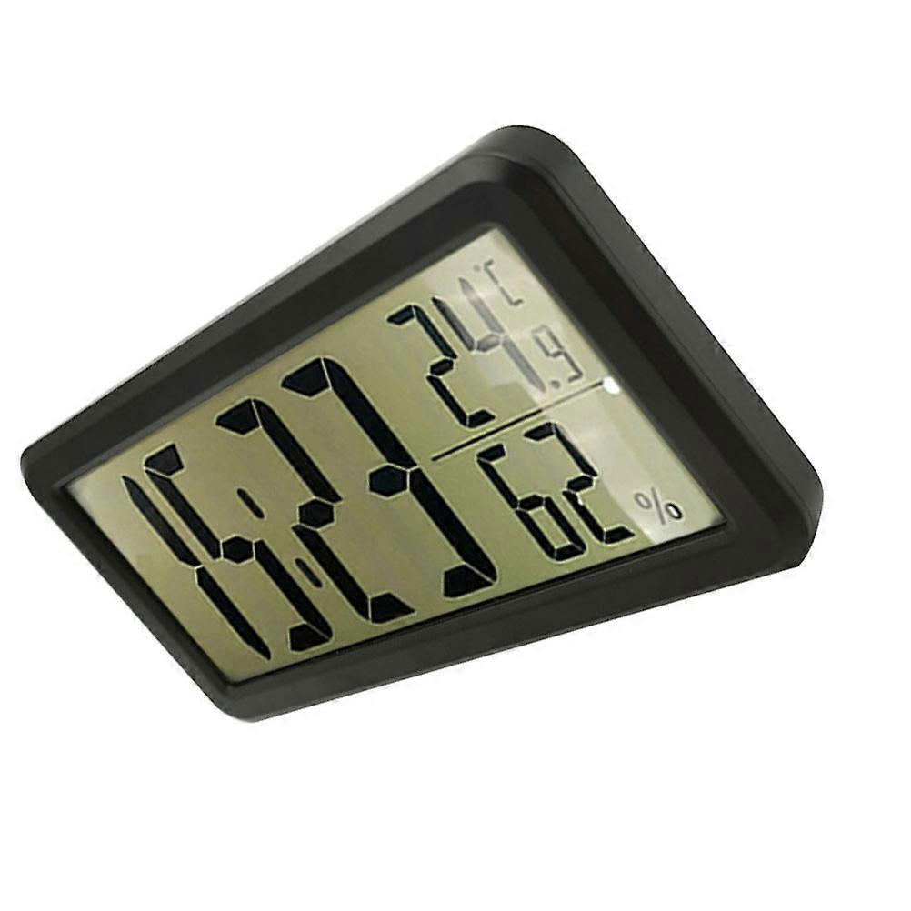 Led Clock Digital Alarm Calendar Display Rectangular Home Users Living Room 1Pack