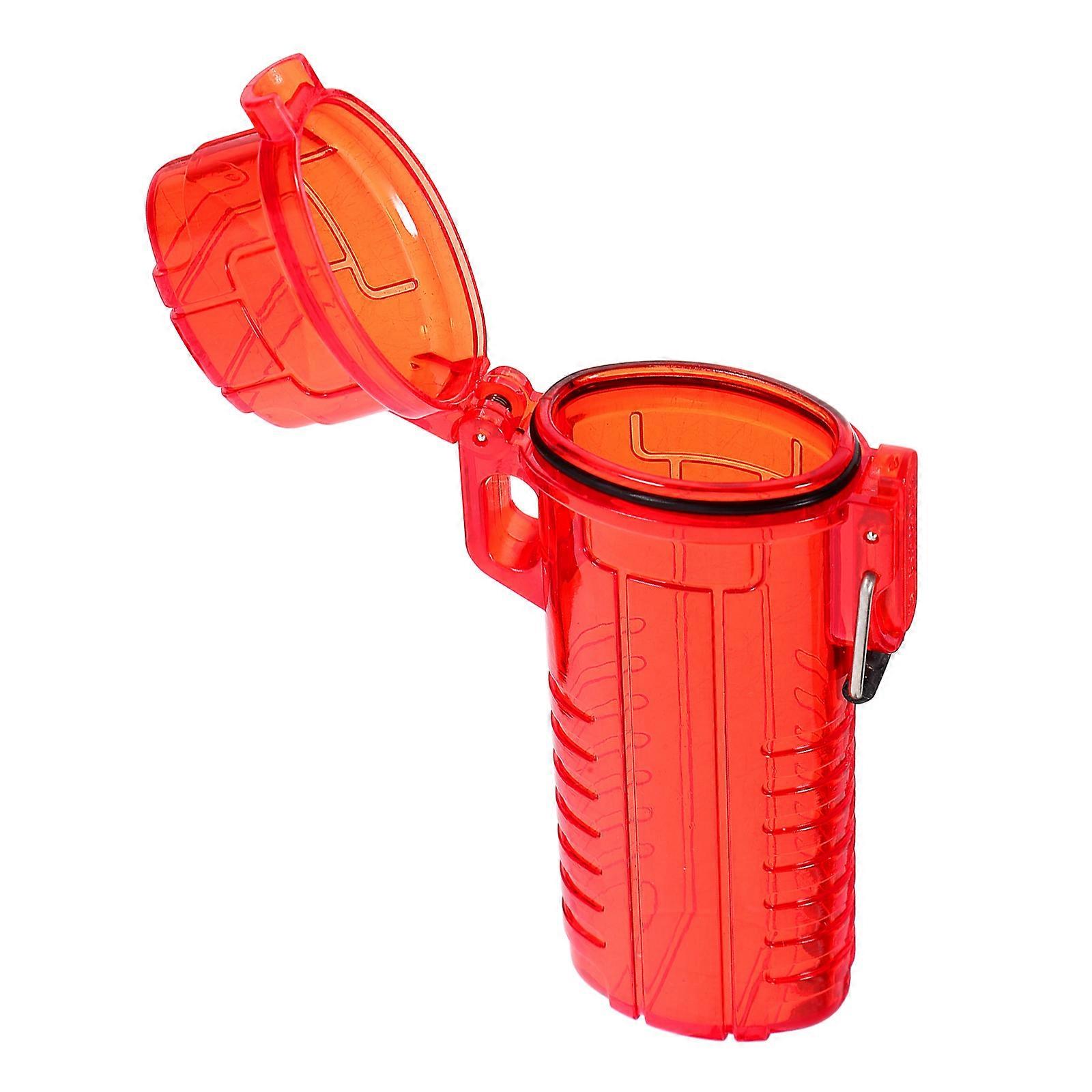 Plastic Lighter Cover for Protecting Red Lighter Protective Sleeve
