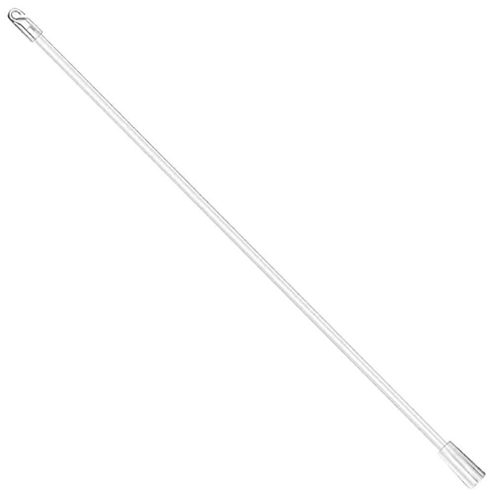 Transparent Blind Wand with Hook Vertical Blind Replacement Rod 4Pcs