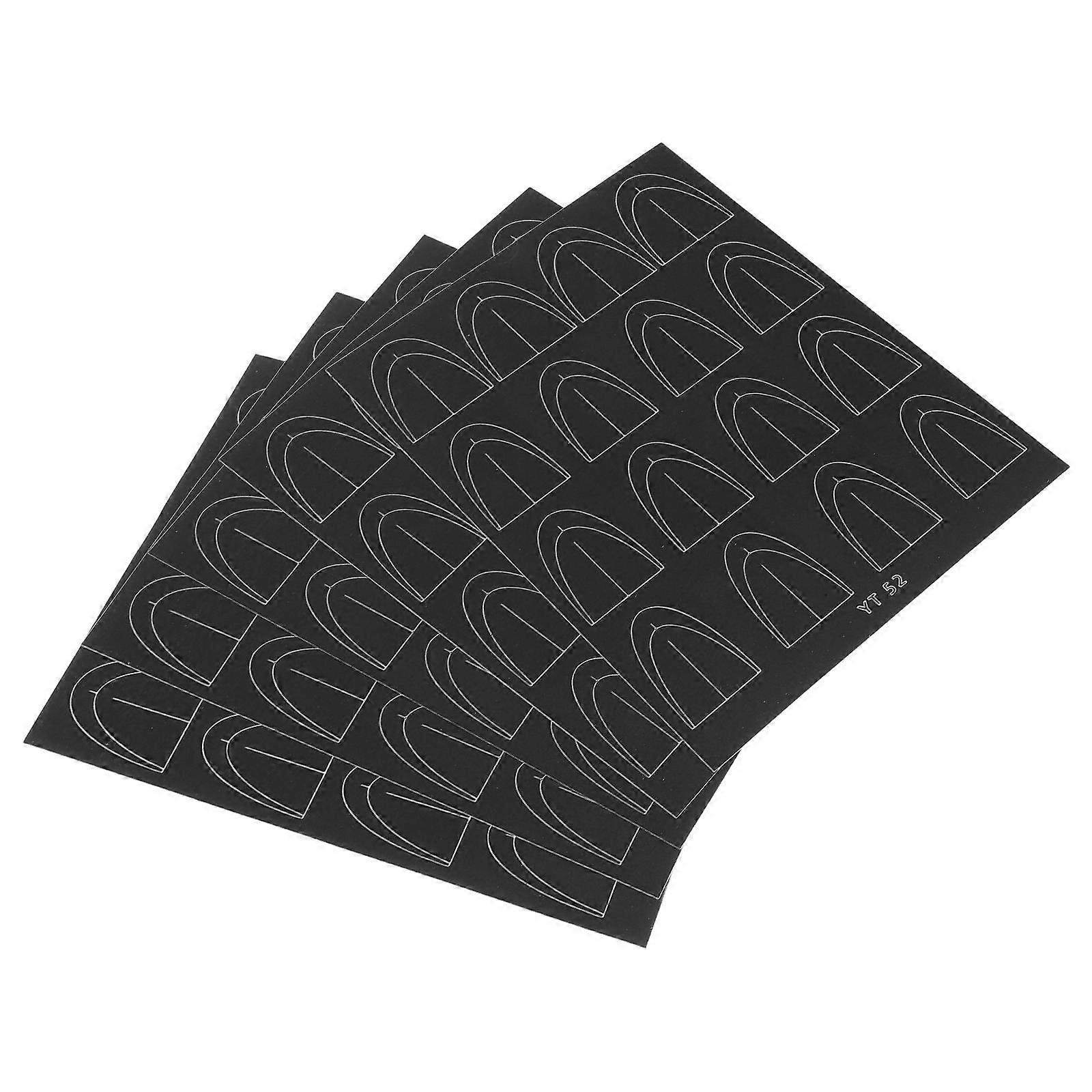 French Tip Nail Stencils Paper for Fast DIY Manicure 20 Sheets