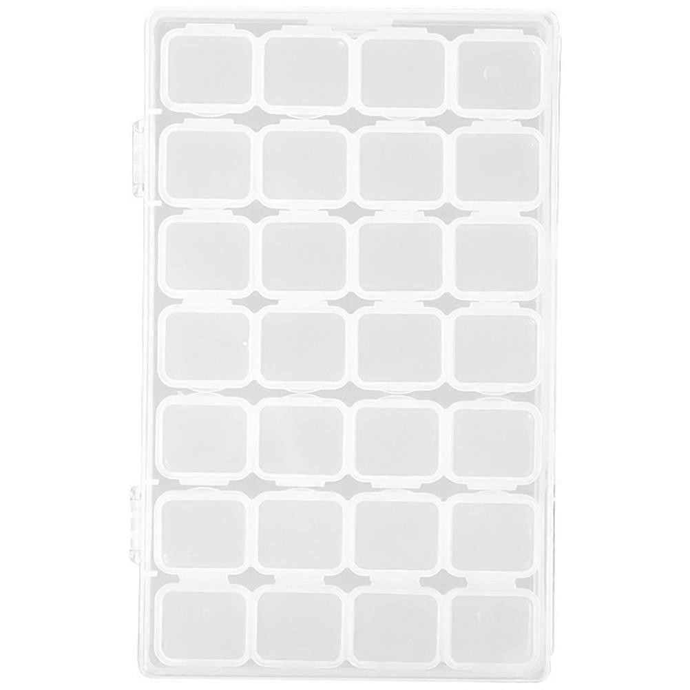 Jewelry Storage Case Plastic Organizer for Small Items 3Pcs Box