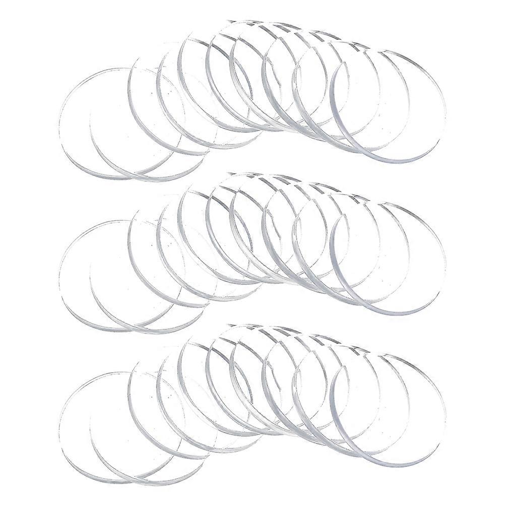 Clear Table Spacers for Glass Table Anti Slip Use 60 Pieces