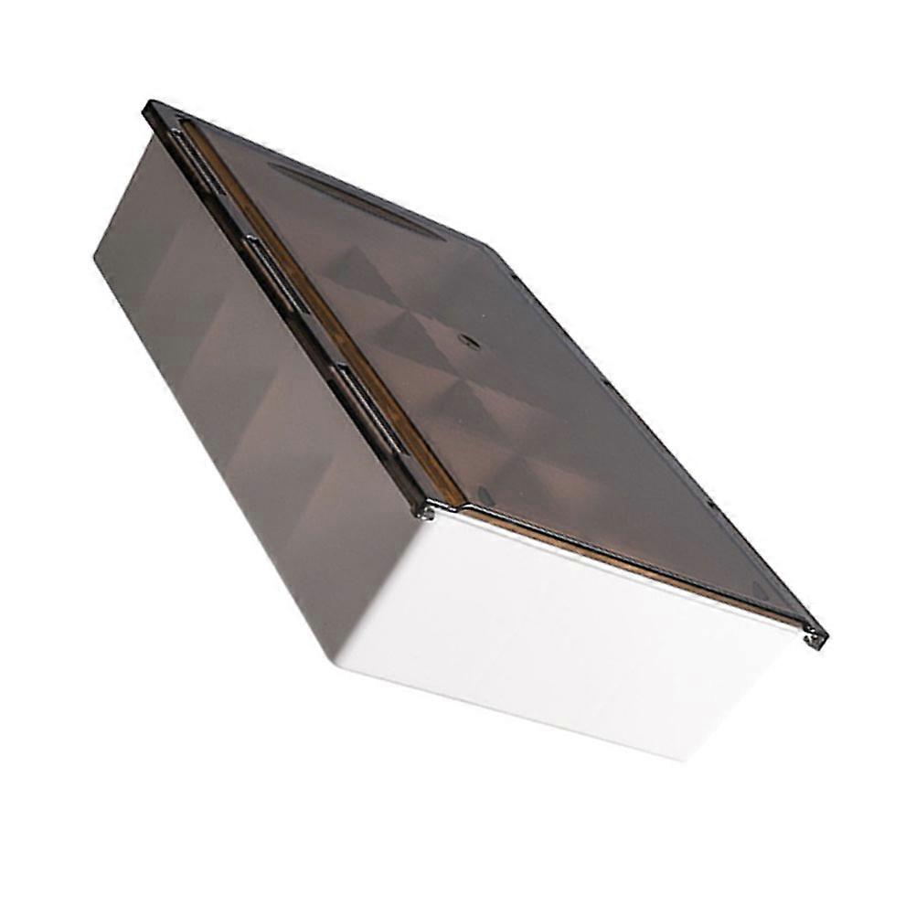 Coffee Socks Storage Box Rectangular Drawer Style Home Use Organizer 12.54X7.15X3.14in 2Pcs