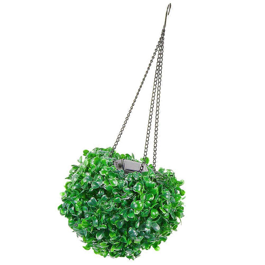 Solar Lighted Topiary Ball LED Hanging Ball Lamp for Decor