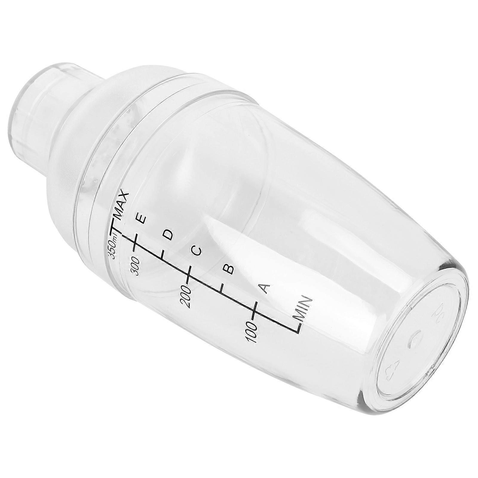 Anti-Fall Wine Shaker Transparent for Drink Mixing 2Pcs with Clear Scale