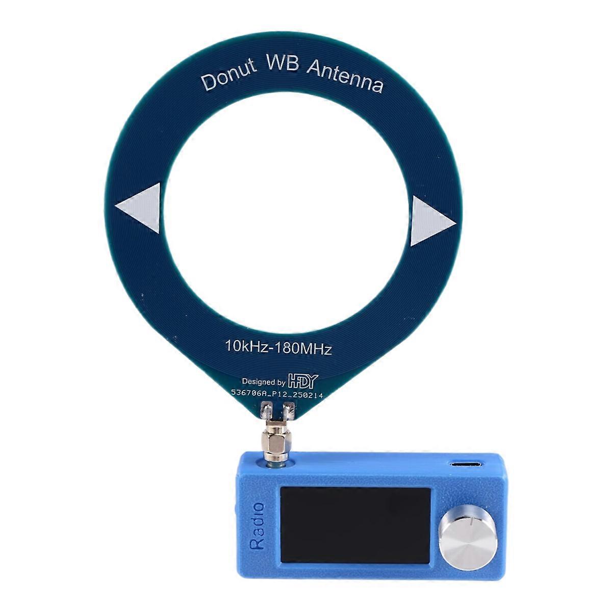 SI4732 Mini10-180Mhz SMA Interface Mini Loop Antenne Pocket Size Radio Récepteur Mini Radio LSB USB AM FM Mini Radio