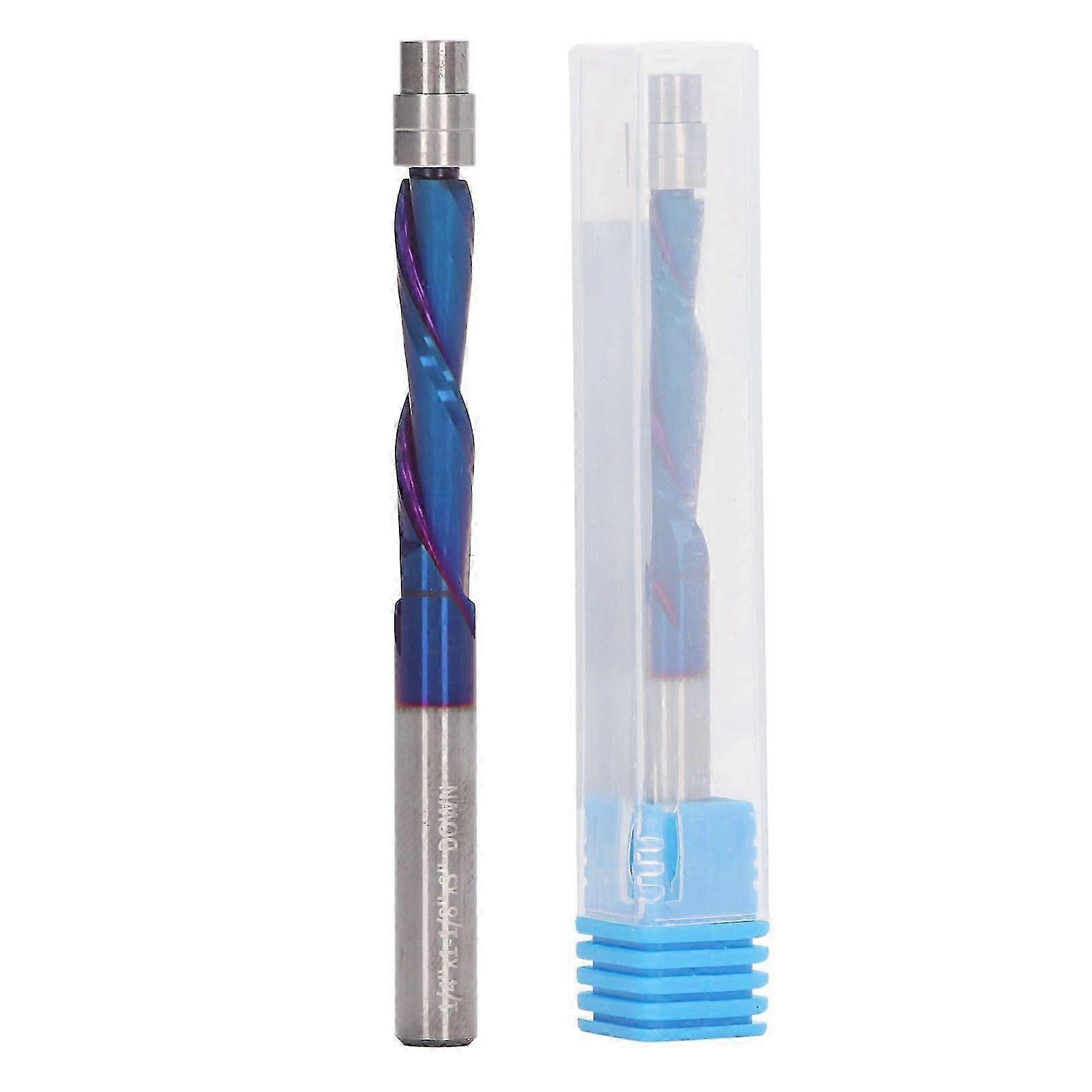 High quality 1/4 handle end mill integral woodworking milling cutter with