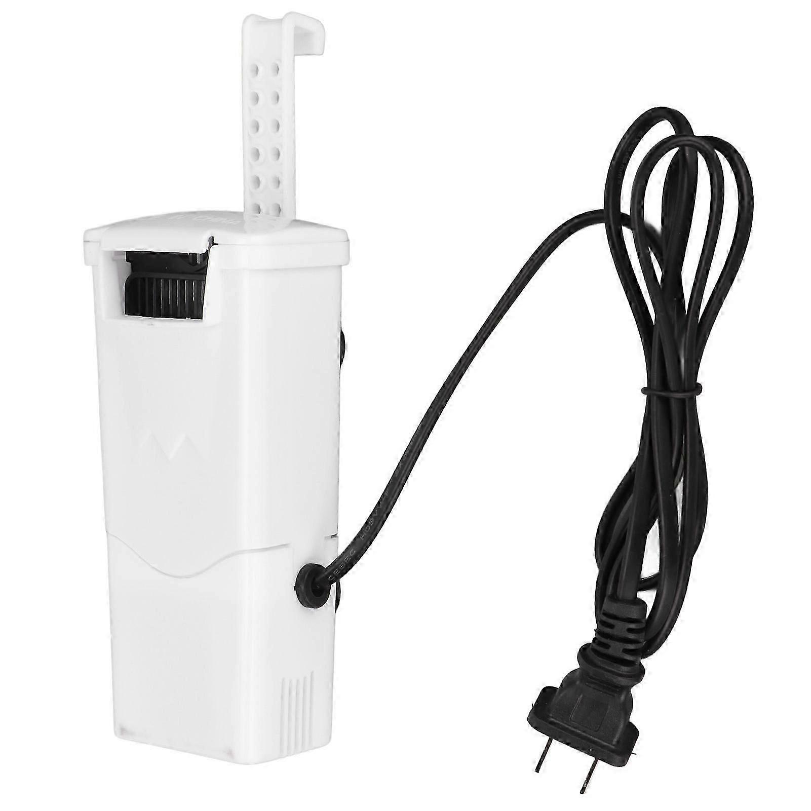 Turtle Fish Tank Filter Multifunctional Low Water Level Aquarium Waterfall Filter CN Plug 220V